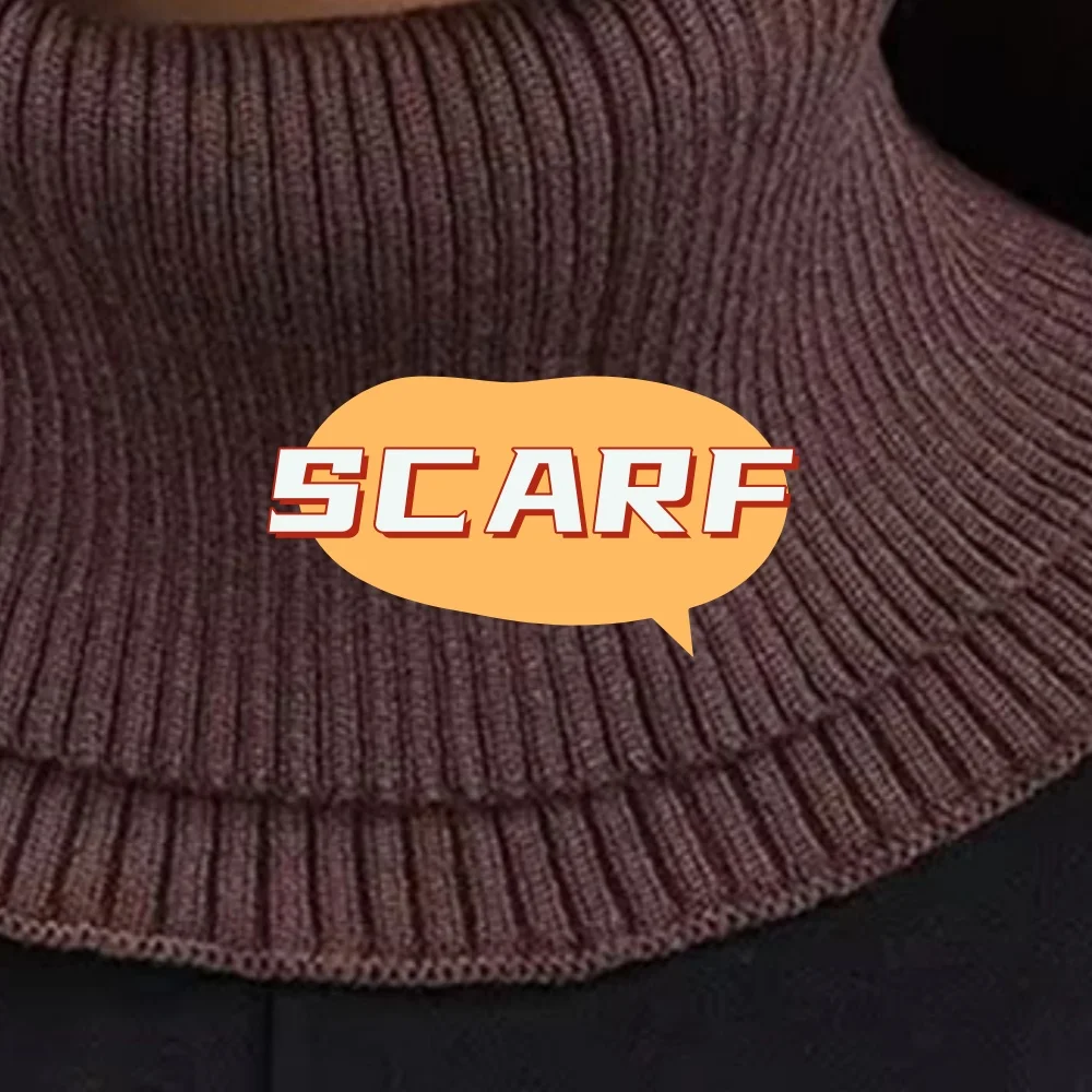 Вязаный шарф, съемный искусственный воротник, модный накладной воротник, шерстяная водолазка для шеи, женские зимние вещи, искусственный вырез
Вязаный шарф, съемный искусственный воротник, модный накладной воротник, шерстяная водолазка для шеи, женские зимние вещи, искусственный вырез