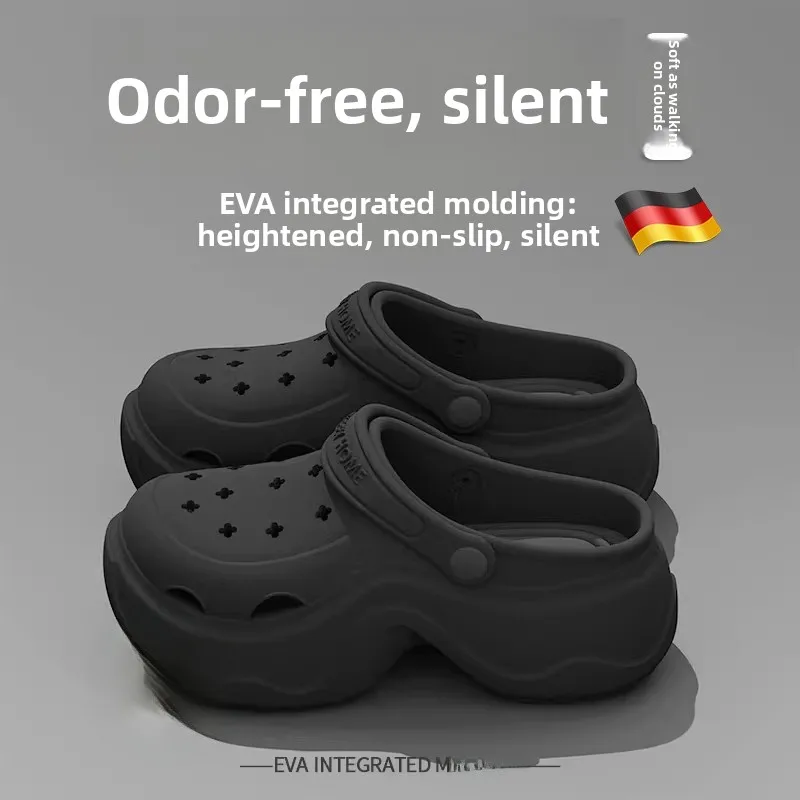 Women's Thick Bottom Sandals EVA Slip-On Summer 2026 New Anti-Slip Beachwear Outdoor Slippers Comfortable Home Slippers
Women's Thick Bottom Sandals EVA Slip-On Summer 2026 New Anti-Slip Beachwear Outdoor Slippers Comfortable Home Slippers