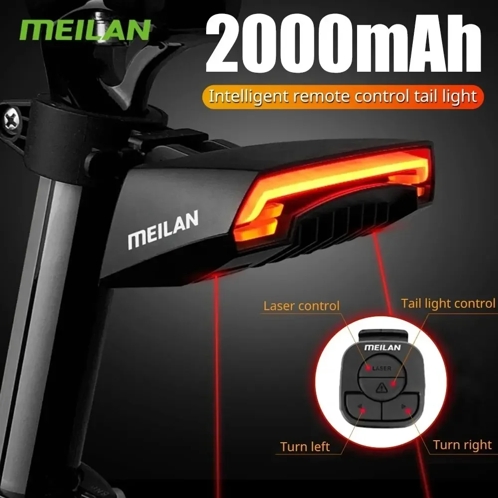 Meilan X5 Bicycle Rear Light Bike Remote Wireless Light Turn Signal LED Beam Bicycle Taillight USB Chargeable Cycling Tail Light
Meilan X5 Bicycle Rear Light Bike Remote Wireless Light Turn Signal LED Beam Bicycle Taillight USB Chargeable Cycling Tail Light