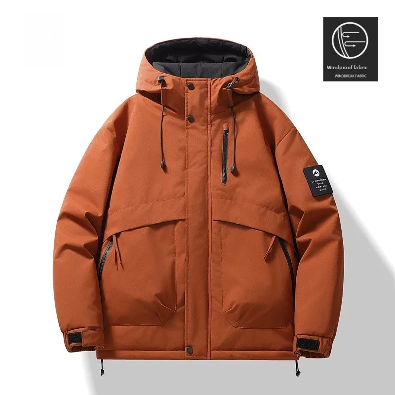 Зимняя новинка: мужская и женская хлопковая рабочая одежда с капюшоном, ветрозащитная, водонепроницаемая, теплая, морозостойкая, хлопковая куртка (мексиканская/рич-стиль).
Зимняя новинка: мужская и женская хлопковая рабочая одежда с капюшоном, ветрозащитная, водонепроницаемая, теплая, морозостойкая, хлопковая куртка (мексиканская/рич-стиль).