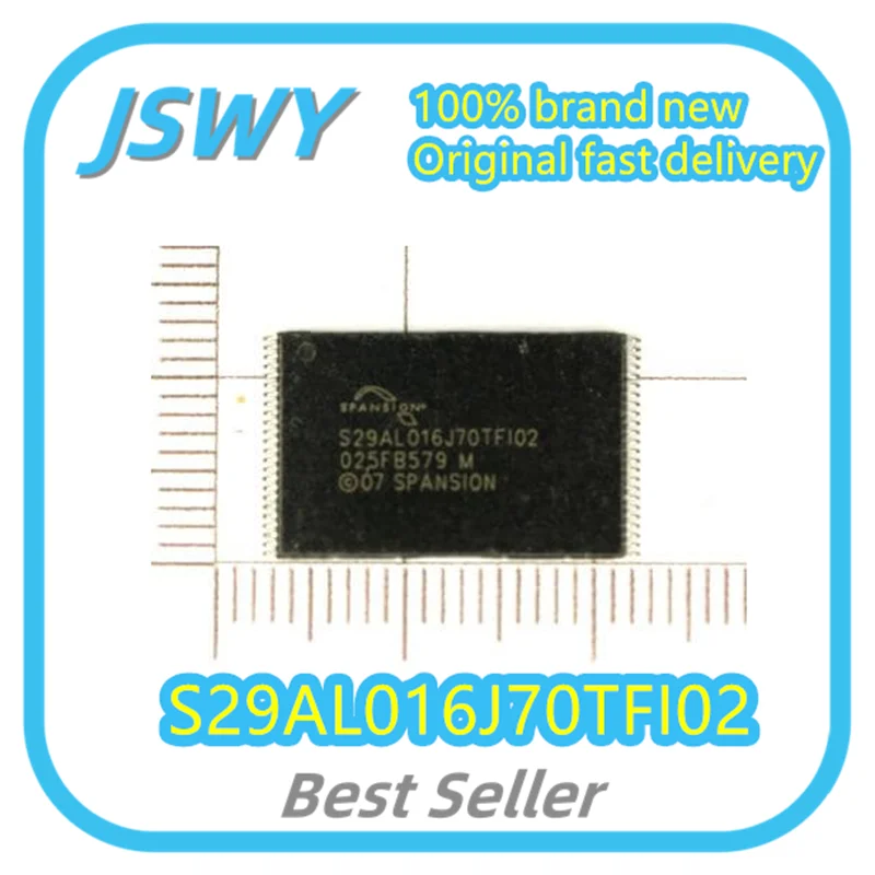 (5/50pcs) S29AL016J70TFI02 S29AL016J70TF102 TSOP-48 Integrated Circuit IC Brand New Bulk Stock Original Electronics
(5/50pcs) S29AL016J70TFI02 S29AL016J70TF102 TSOP-48 Integrated Circuit IC Brand New Bulk Stock Original Electronics