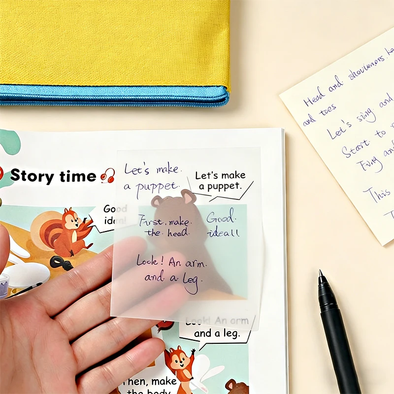 Wholesale 250Sheets Creative PET Transparent Notes Stickers Note Waterproof Notepads - School Stationery & Office Supplies
Wholesale 250Sheets Creative PET Transparent Notes Stickers Note Waterproof Notepads - School Stationery & Office Supplies