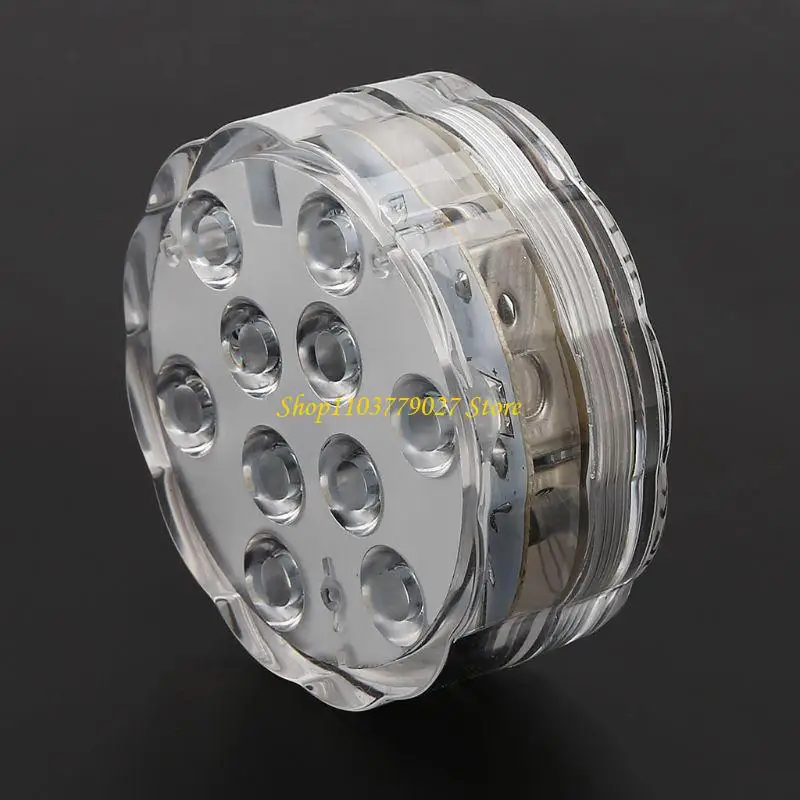 C4DF LED Light With Remote Controller Waterproof RGB Multi-color 10-LED L
C4DF LED Light With Remote Controller Waterproof RGB Multi-color 10-LED L