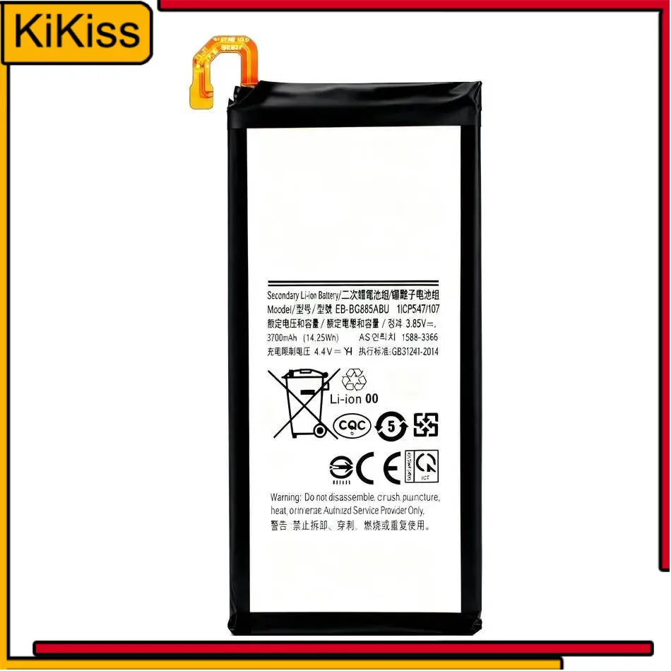 Long-Lasting Mobile Phone Battery Fast Charging EB-BG885ABU For Samsung Galaxy A8 Star A9Star SM-G885F G8850 G885Y 3700mAh
Long-Lasting Mobile Phone Battery Fast Charging EB-BG885ABU For Samsung Galaxy A8 Star A9Star SM-G885F G8850 G885Y 3700mAh