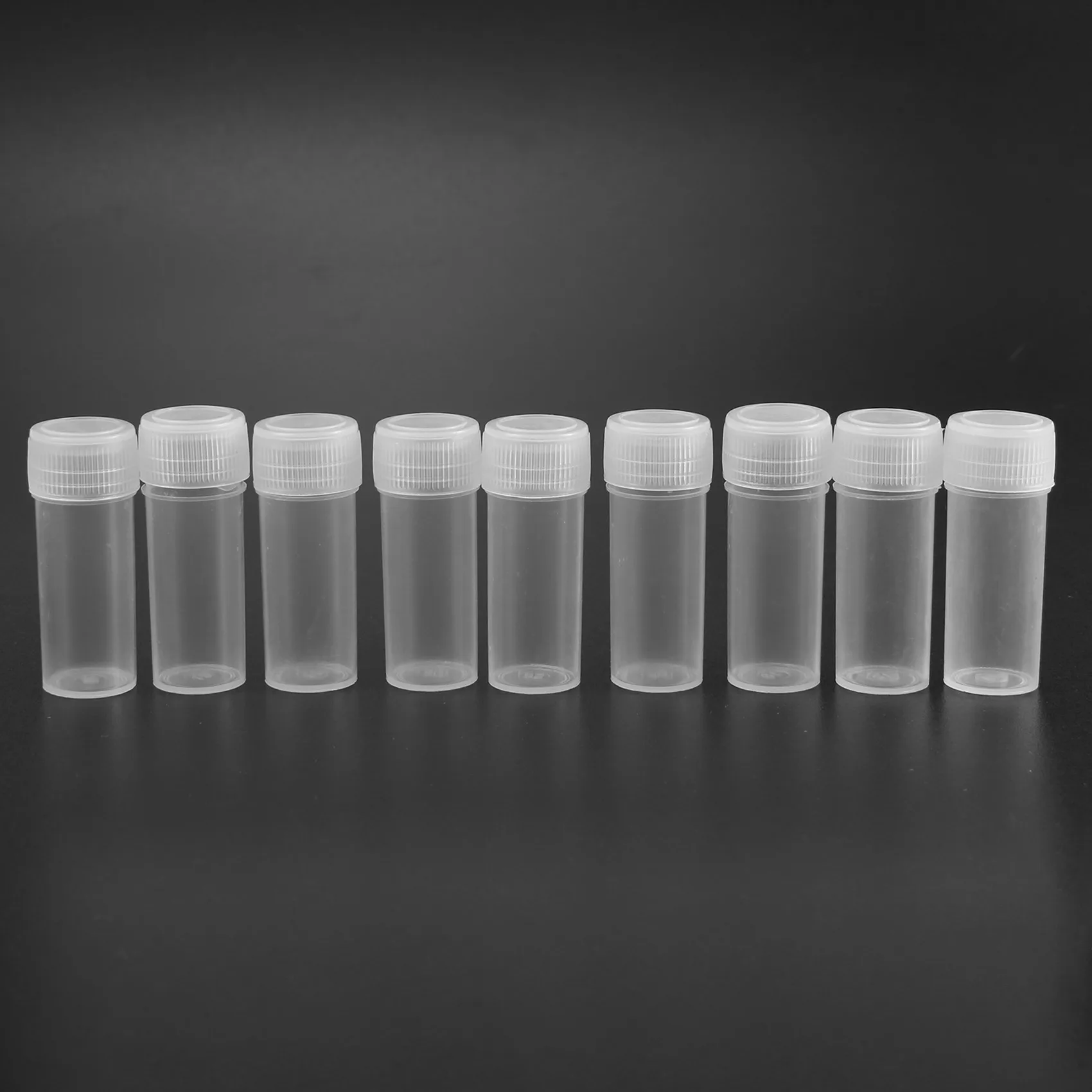 HITL 200 Pcs 5Ml Plastic Potable Mini Clear Storage Case Vial Storage Container
HITL 200 Pcs 5Ml Plastic Potable Mini Clear Storage Case Vial Storage Container