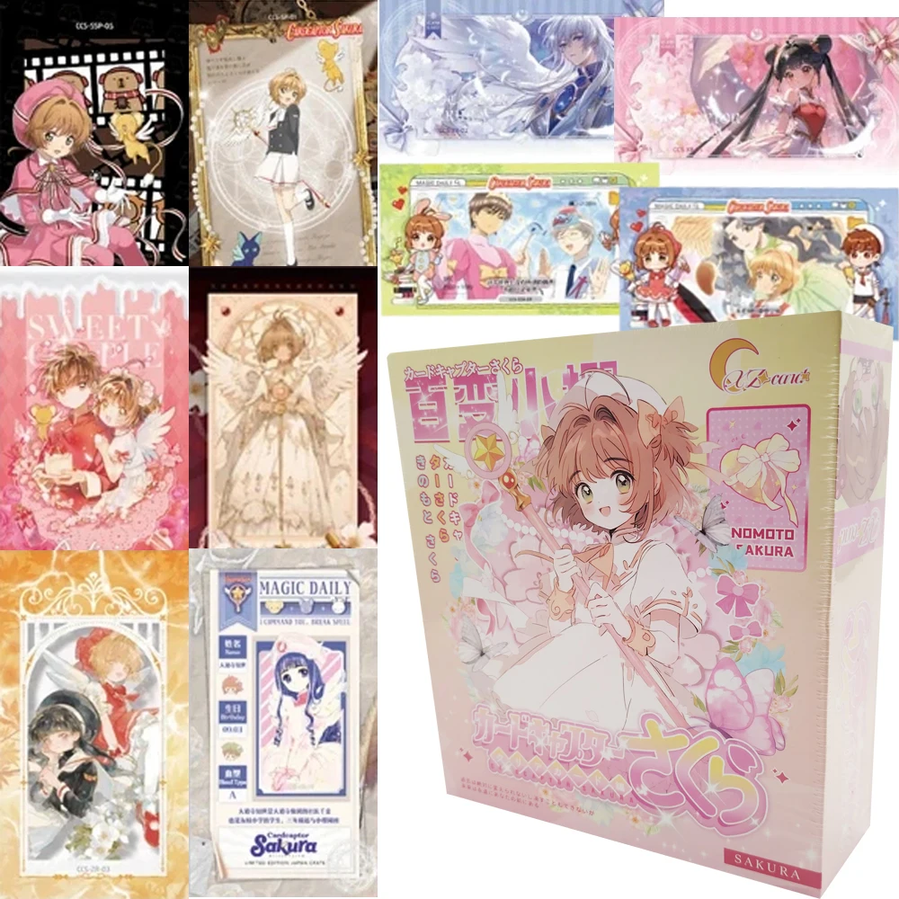Cardcaptor Sakura Collection Cards for Children Anime Retro Oil Painting Character Creative Fashion Cards Peripheral Toys Gifts
Cardcaptor Sakura Collection Cards for Children Anime Retro Oil Painting Character Creative Fashion Cards Peripheral Toys Gifts