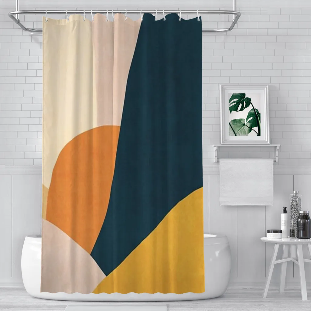Colorful mid century sunset Shower Curtain for Bathroom Aesthetic Room Decoration
Colorful mid century sunset Shower Curtain for Bathroom Aesthetic Room Decoration