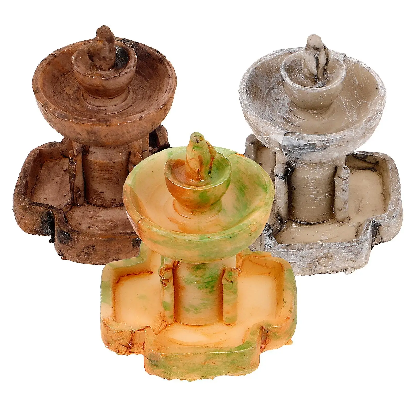 3pcs Miniature Mini Fountain For Micro-Landscape Prop Micro Landscape Decoration Resin Ornament Cute Gardening Accessories
3pcs Miniature Mini Fountain For Micro-Landscape Prop Micro Landscape Decoration Resin Ornament Cute Gardening Accessories