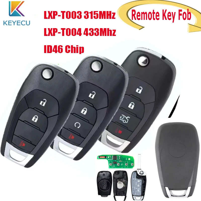 Умный дистанционный брелок KEYECU для Chevrolet Cruze Trax Sonic Spark Cruze XL7 XL8 2016-2019 LXP-T003 315 МГц, LXP-T004 433 МГц
Умный дистанционный брелок KEYECU для Chevrolet Cruze Trax Sonic Spark Cruze XL7 XL8 2016-2019 LXP-T003 315 МГц, LXP-T004 433 МГц
