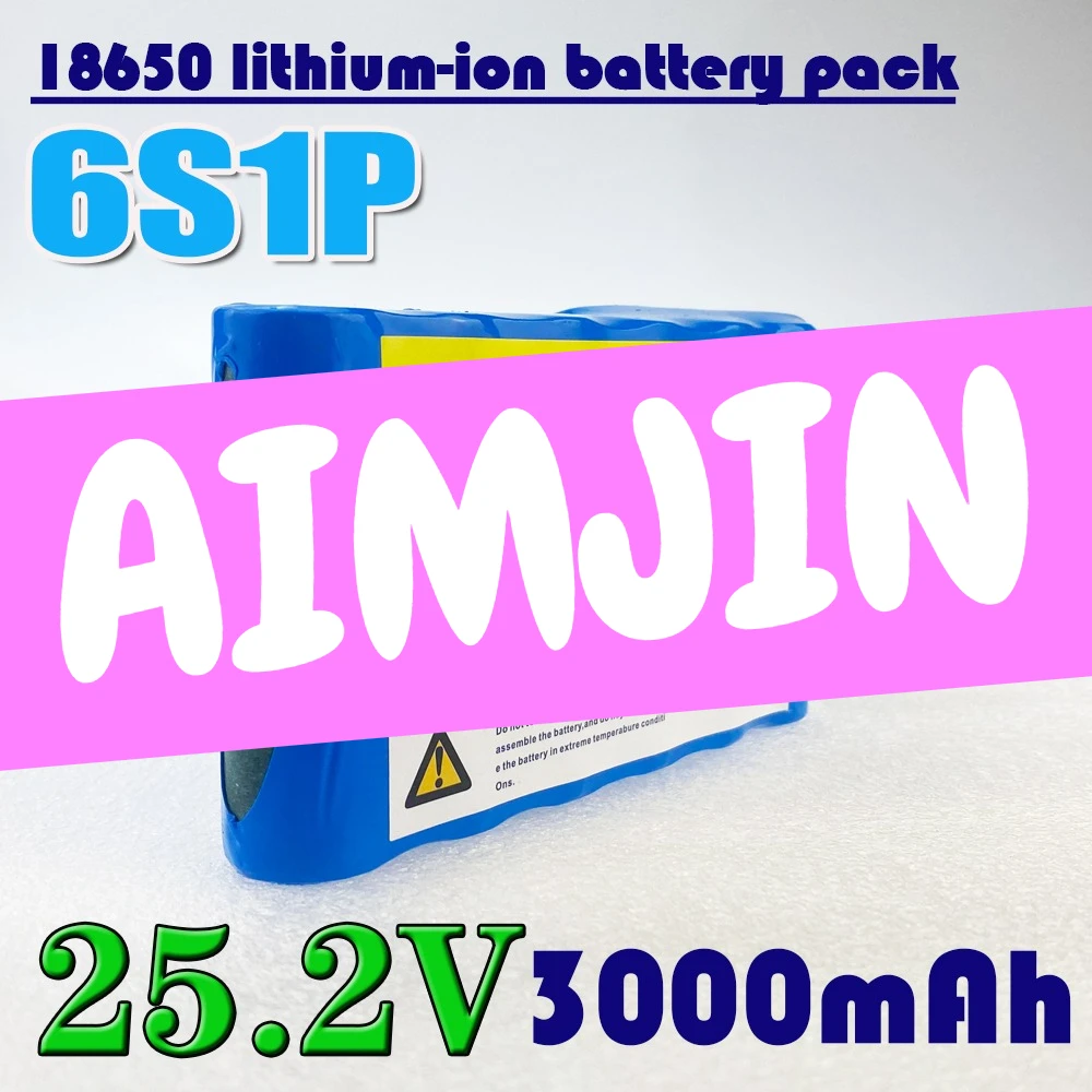 Suitable for Power Supply of Electric Toys, Electronic Products, etc 6S1P 25.2V 3000mAh Lithium-ion Rechargeable Battery Pack,
Suitable for Power Supply of Electric Toys, Electronic Products, etc 6S1P 25.2V 3000mAh Lithium-ion Rechargeable Battery Pack,