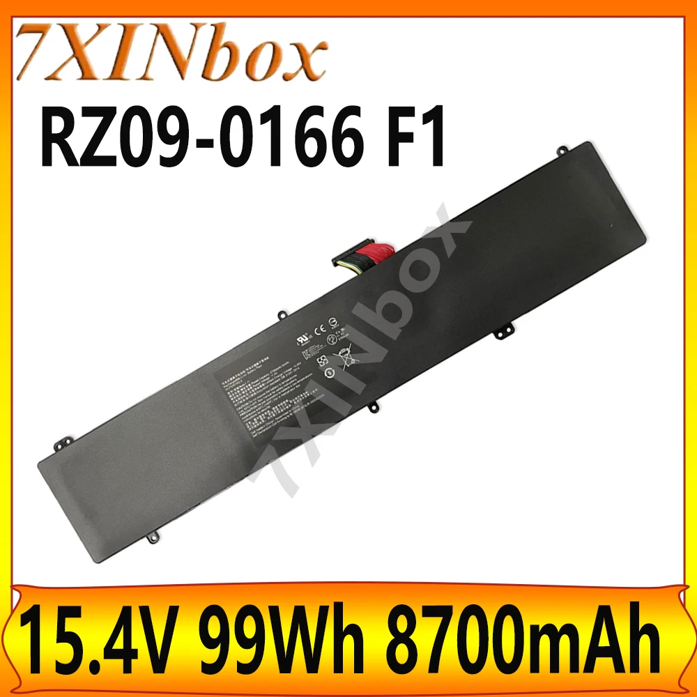 7XINbox OEM 99Wh RZ09-0166 F1 15.4V 8700mAh Laptop Battery For Razer Blade Pro 17.3'' 4K i7-7820HK i7-6700HQ 2017 RZ09-01663E52
7XINbox OEM 99Wh RZ09-0166 F1 15.4V 8700mAh Laptop Battery For Razer Blade Pro 17.3'' 4K i7-7820HK i7-6700HQ 2017 RZ09-01663E52