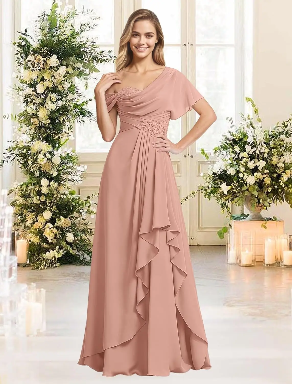 Womens Prom Dresses Off Shoulder Bridesmaid Dress for Wedding Guest 2025 Chiffon Lace Appliques Long Maxi Gowns
Womens Prom Dresses Off Shoulder Bridesmaid Dress for Wedding Guest 2025 Chiffon Lace Appliques Long Maxi Gowns