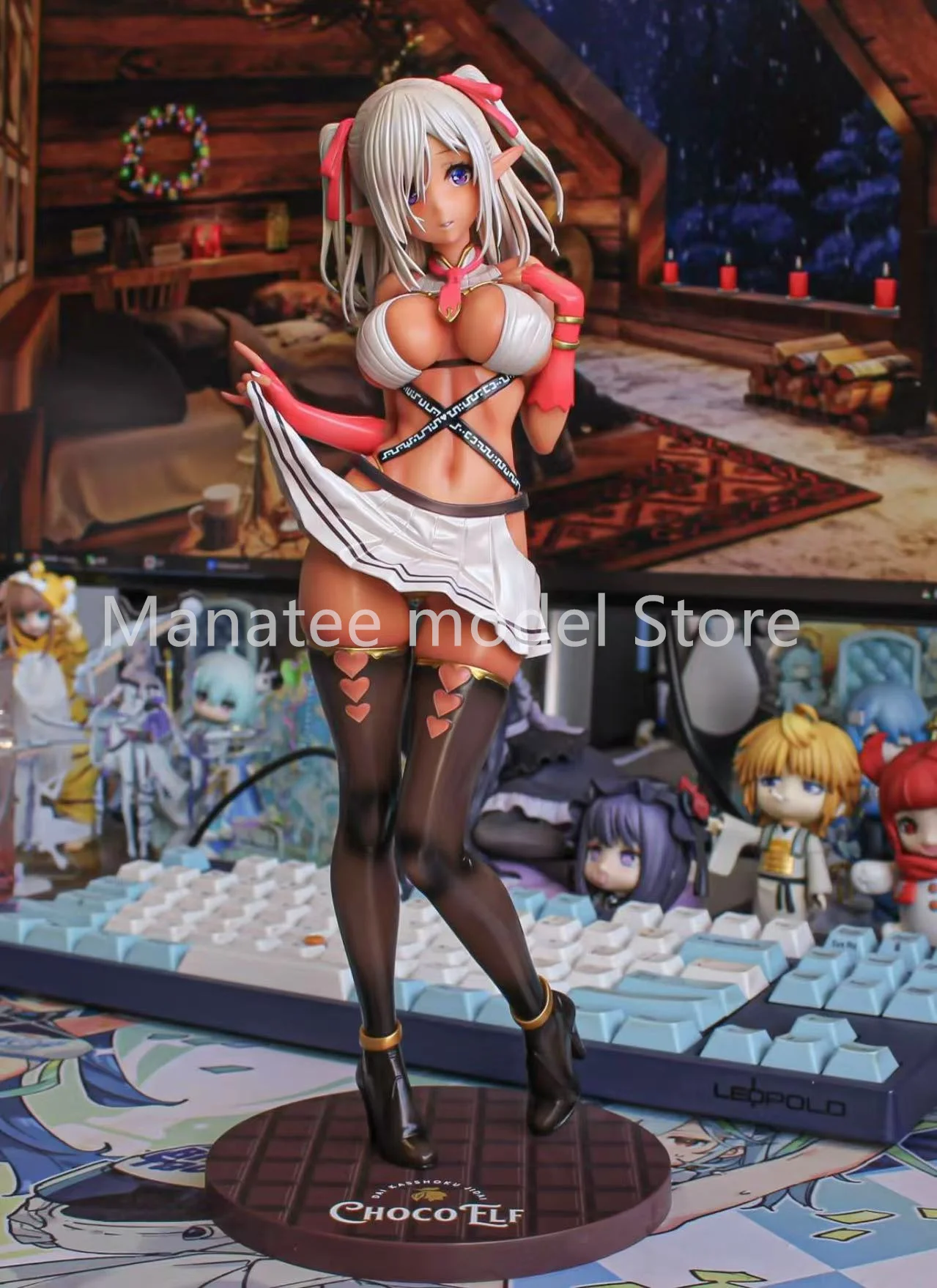 AmiAmi x AMAKUNI оригинальный DAI KASSHOKU JIDAI ChocoElf 1/6 ПВХ фигурка аниме модель игрушки подарок
AmiAmi x AMAKUNI оригинальный DAI KASSHOKU JIDAI ChocoElf 1/6 ПВХ фигурка аниме модель игрушки подарок