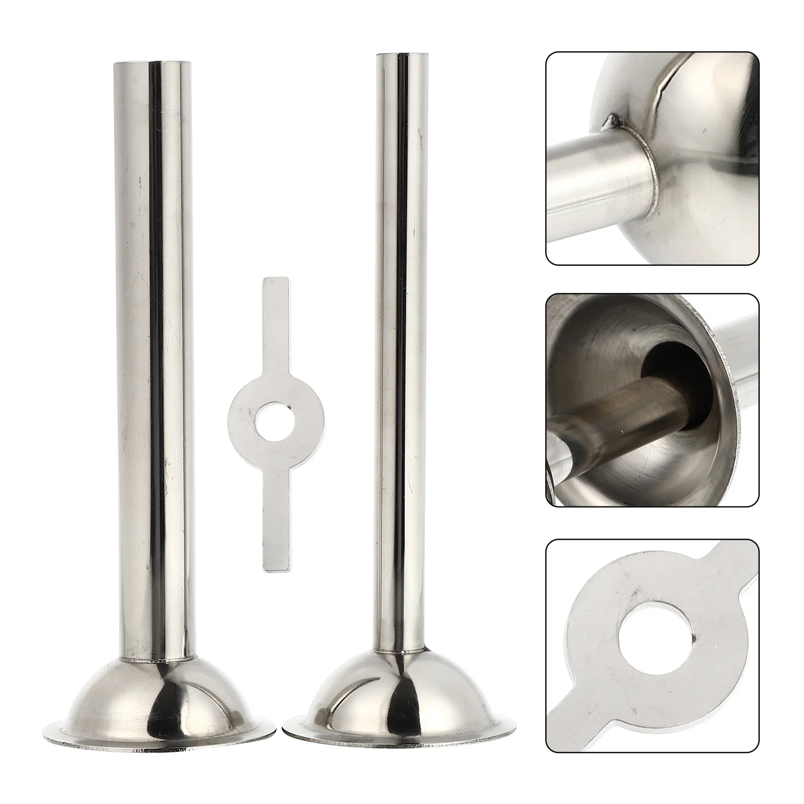 Stainless Steel Filler Tube Grinder Accessories Stuffer Tool Non-Rusting Making Helper Meat Processing Funnel For
Stainless Steel Filler Tube Grinder Accessories Stuffer Tool Non-Rusting Making Helper Meat Processing Funnel For