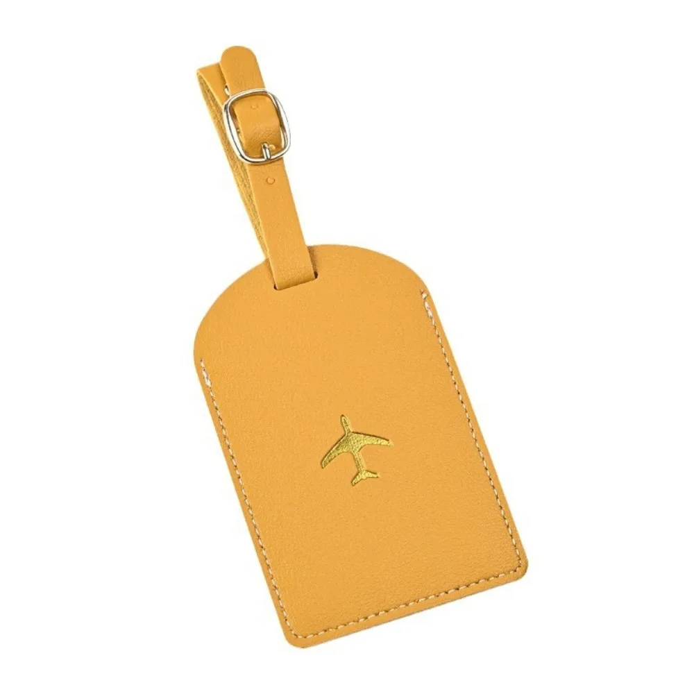 New Portable Luggage Tag Leather Universal Boarding Bag Tag with Signature Paper Voyage Accessories Travel
New Portable Luggage Tag Leather Universal Boarding Bag Tag with Signature Paper Voyage Accessories Travel