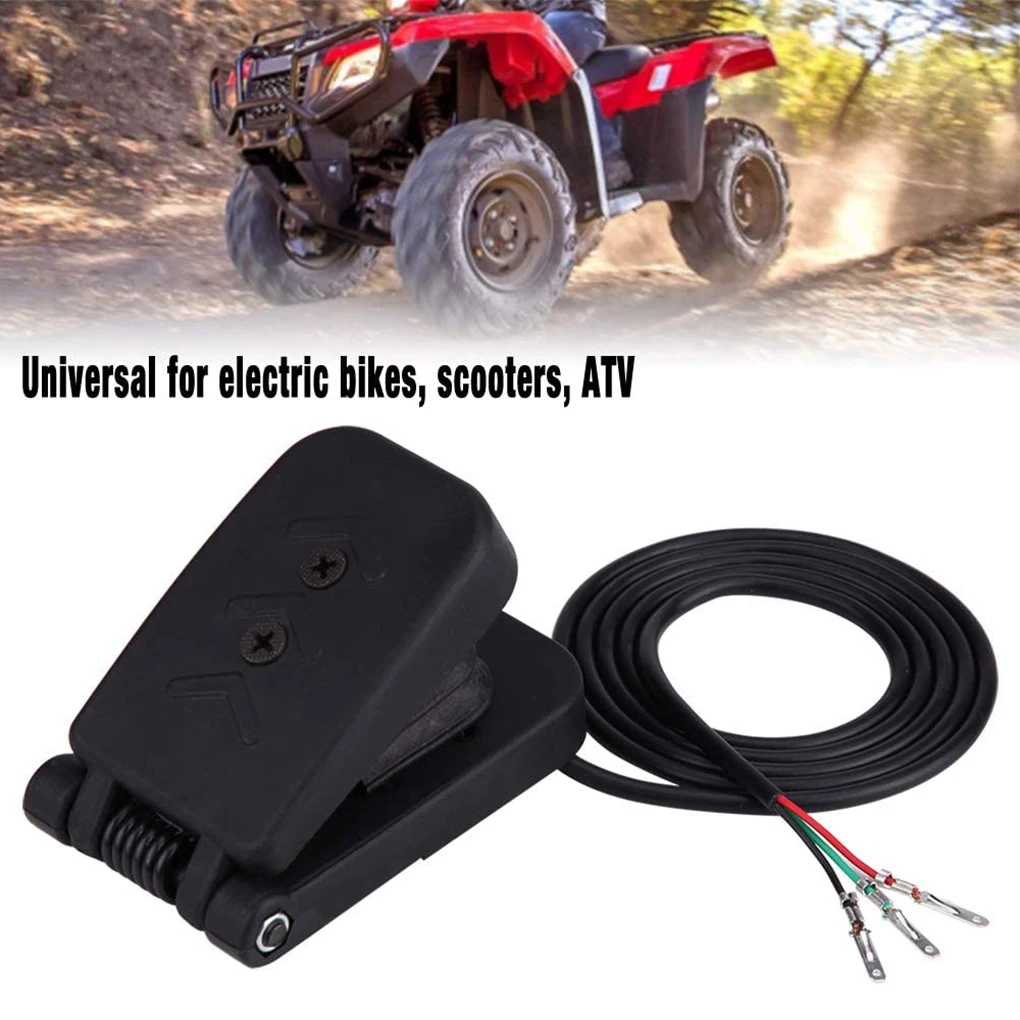 Electric Tricycle Throttle Gas Pedal Speed Control Accelerators Brake Foot Karting Children Car Modification Accessory
Electric Tricycle Throttle Gas Pedal Speed Control Accelerators Brake Foot Karting Children Car Modification Accessory