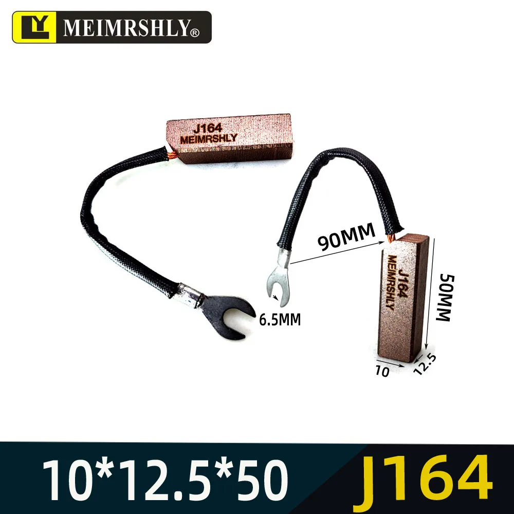 10*12.5*50MM 10pcs J164 MEIMRSHLY High Copper Generator Carbon Brush 8 10 12.5 25 30 32 35 40mm DC Conductive Brushes
10*12.5*50MM 10pcs J164 MEIMRSHLY High Copper Generator Carbon Brush 8 10 12.5 25 30 32 35 40mm DC Conductive Brushes