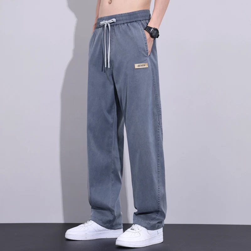 Straight Casual Cargo Pants Spring Summer Men Wide Leg Loose Long Cargo Business Work Trousers Drawstring Baggy Sweatpants Male
Straight Casual Cargo Pants Spring Summer Men Wide Leg Loose Long Cargo Business Work Trousers Drawstring Baggy Sweatpants Male