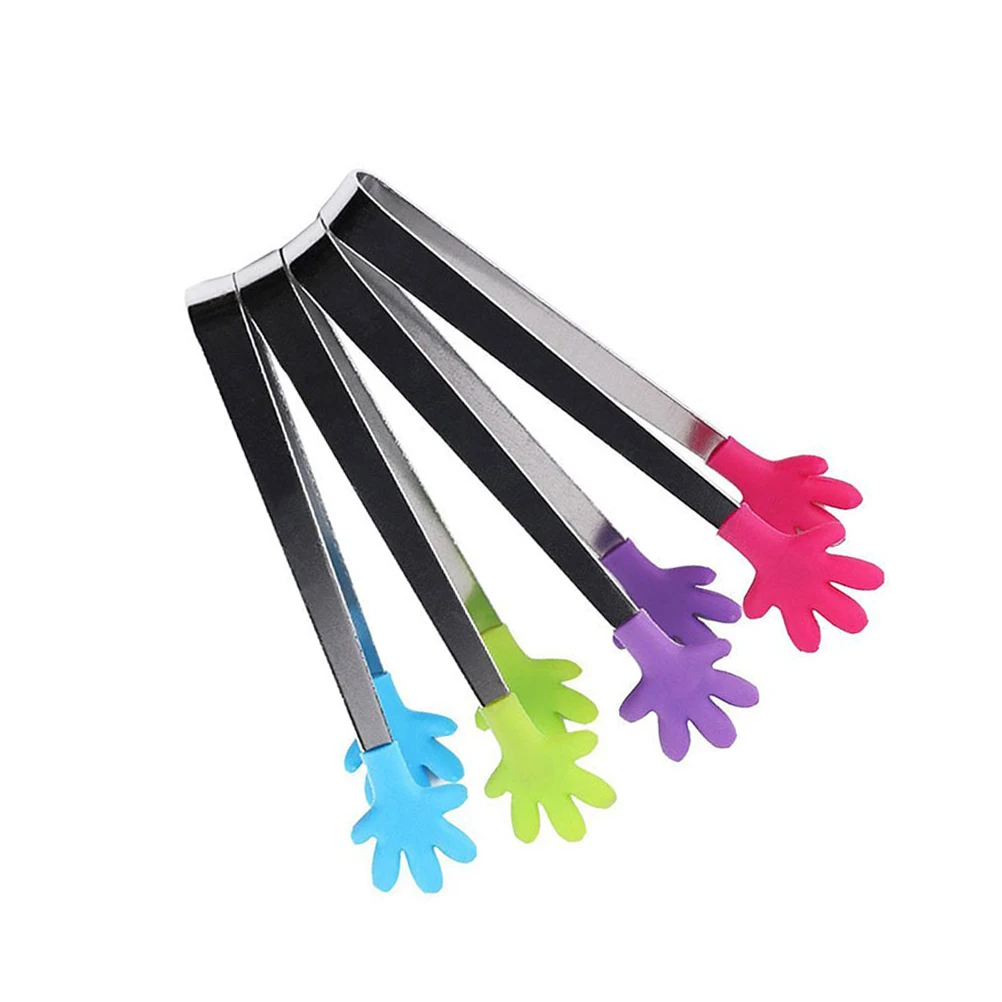 5PCS Food Tongs Stainless Steel Silicone Tips Heat Resistant Kitchen Clips Set Baking Tools Sugar Cube Ice Clamps Gadgets
5PCS Food Tongs Stainless Steel Silicone Tips Heat Resistant Kitchen Clips Set Baking Tools Sugar Cube Ice Clamps Gadgets