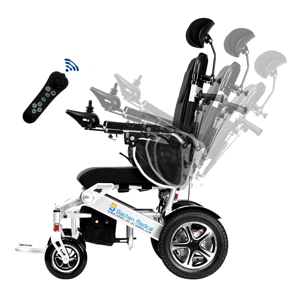 Baichen Source Factory Manufacturing Folding Portable Power Wheelchair Disabled Elderly Reclining Electric Wheelchair For Adult
Baichen Source Factory Manufacturing Folding Portable Power Wheelchair Disabled Elderly Reclining Electric Wheelchair For Adult