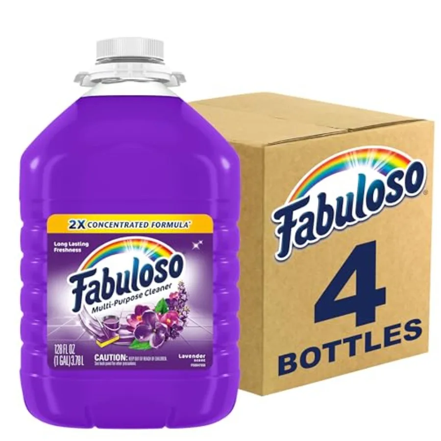 128F CS SP Lavender, All-Purpose Cleaners, 2X Pack of 4
128F CS SP Lavender, All-Purpose Cleaners, 2X Pack of 4