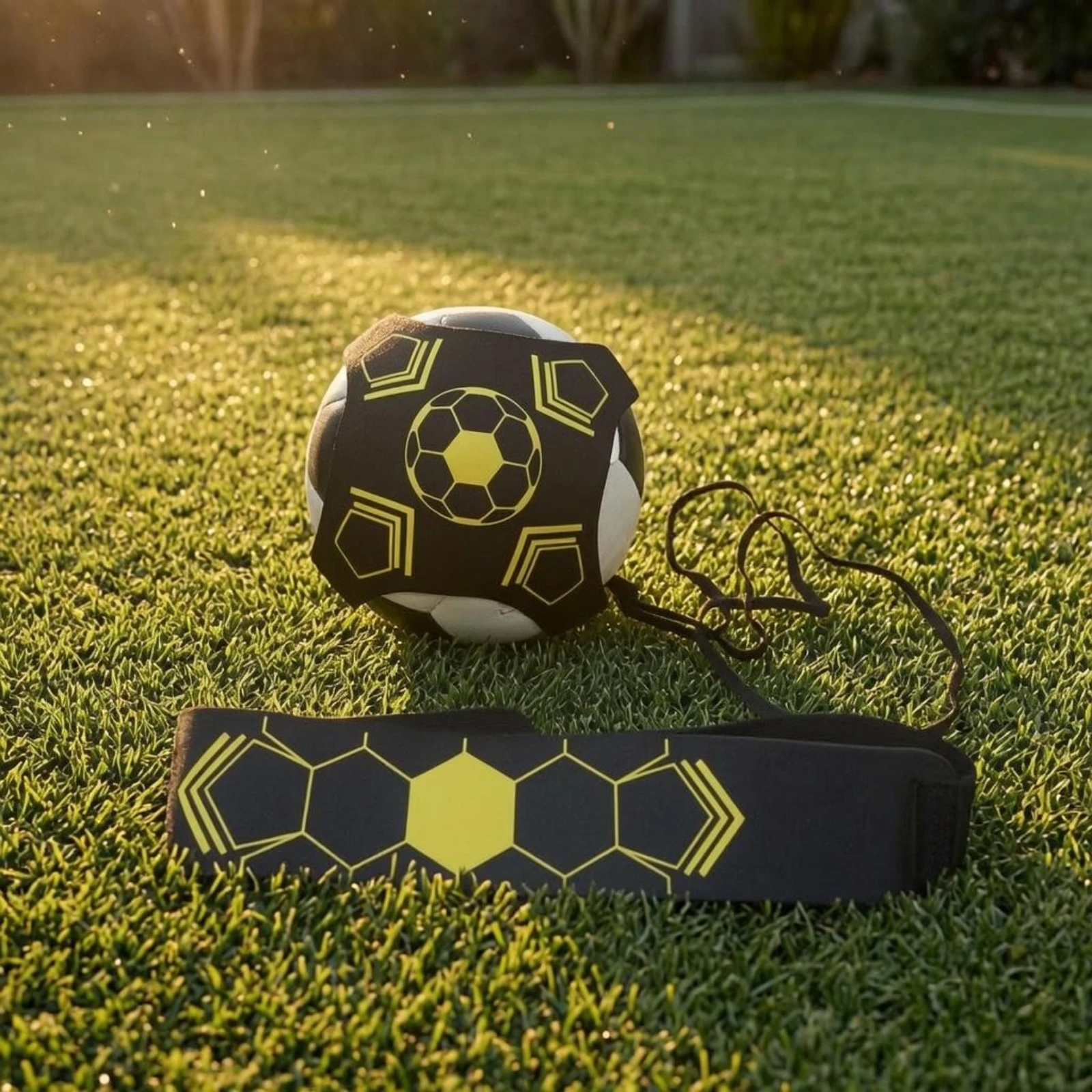 Soccer Juggling Belt Geometric Print Football Training Belt Sports Gear Textile
Soccer Juggling Belt Geometric Print Football Training Belt Sports Gear Textile