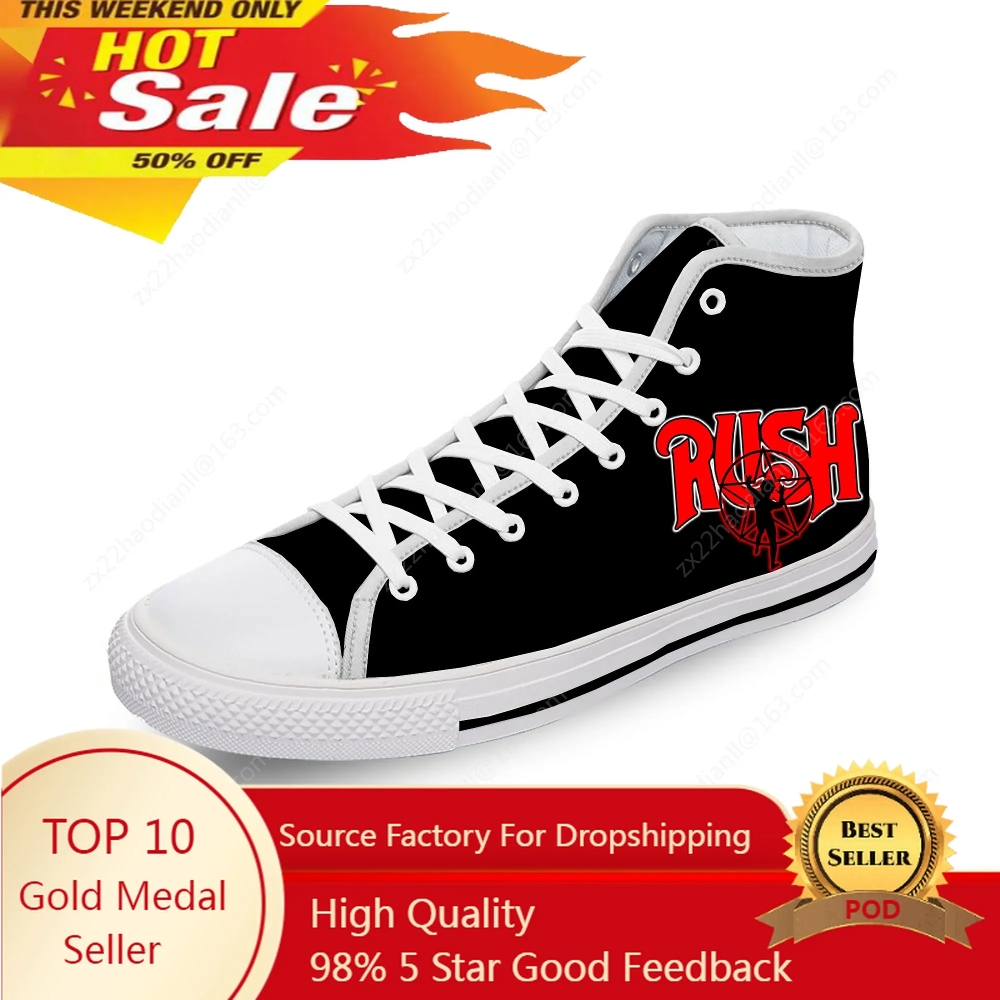 Rush Band High Top Sneakers Mens Womens Teenager Casual 3D Print Shoes Canvas Running Shoes Cosplay Breathable Lightweight shoe
Rush Band High Top Sneakers Mens Womens Teenager Casual 3D Print Shoes Canvas Running Shoes Cosplay Breathable Lightweight shoe