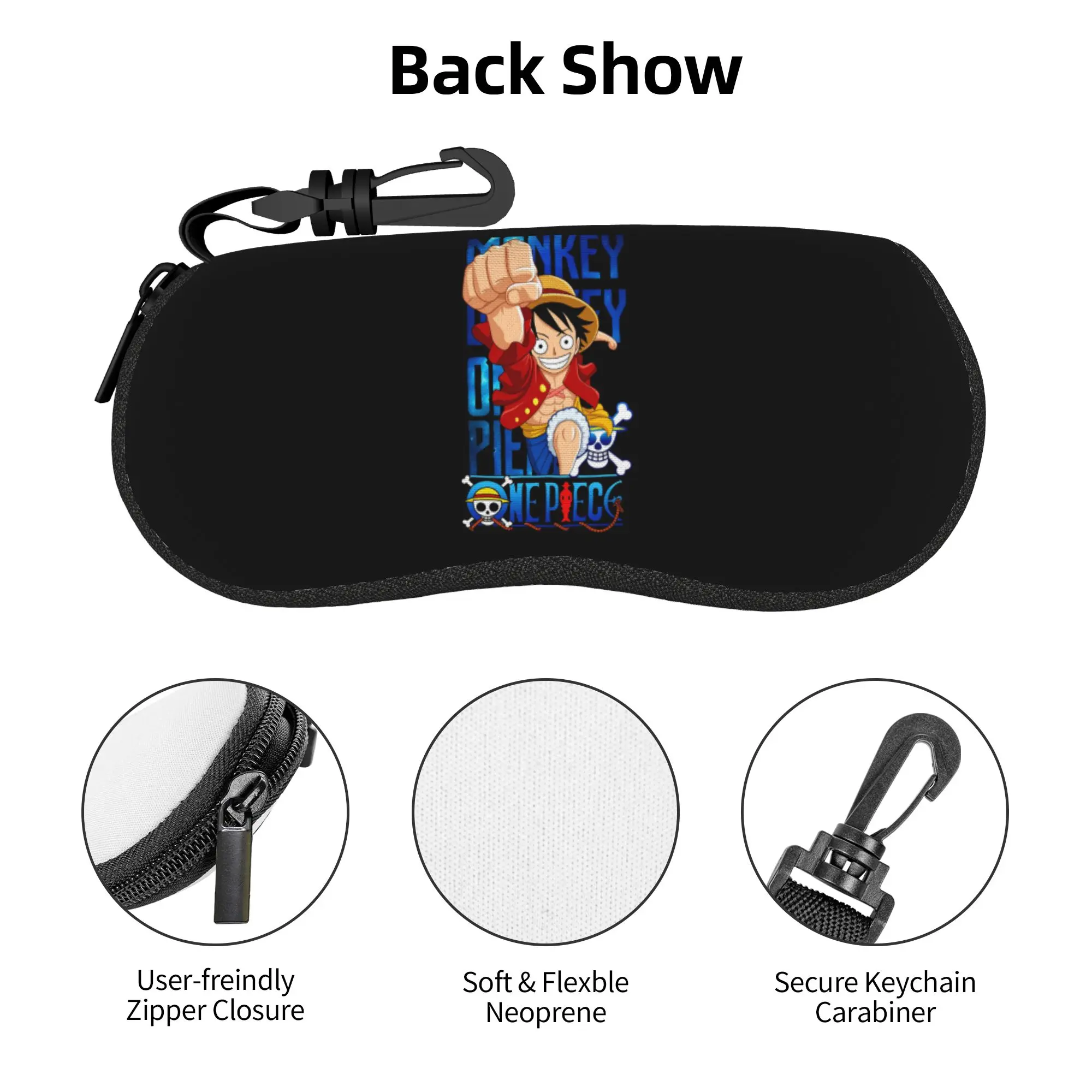Luffy One Piece Eyeglass Glasses Case Men Women Soft Anime Sunglasses Protective Pouch
Luffy One Piece Eyeglass Glasses Case Men Women Soft Anime Sunglasses Protective Pouch