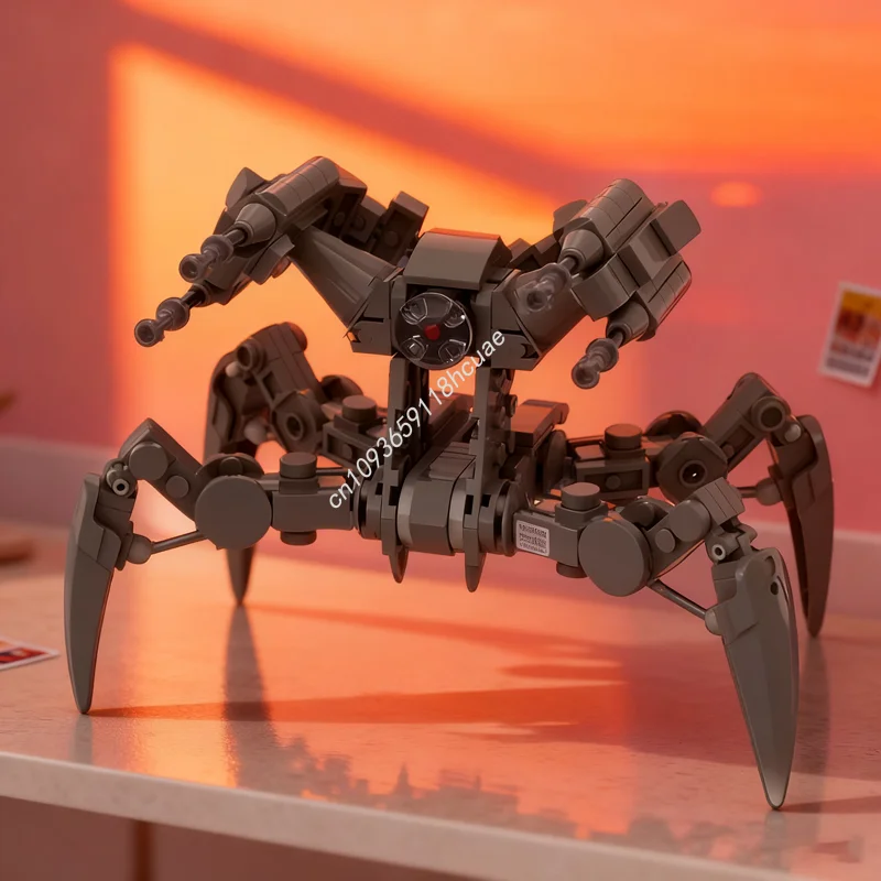 252pcs MOC Scorpenek annihilator droid Star Battle Model Building toys blocks Construction Christmas gift DIY idea Kids Birthday
252pcs MOC Scorpenek annihilator droid Star Battle Model Building toys blocks Construction Christmas gift DIY idea Kids Birthday