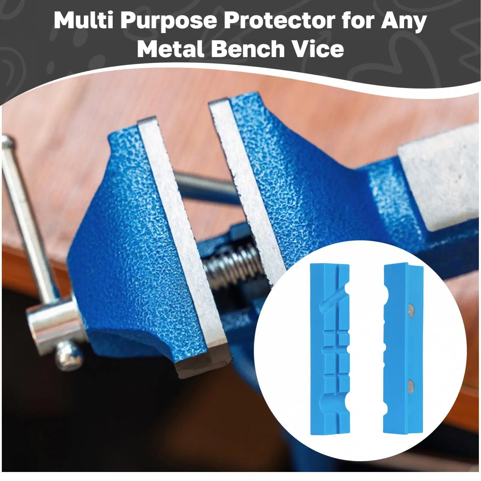 2x Protector Jaw Pads Portable Golf Universal Protection Multipurpose for Any
2x Protector Jaw Pads Portable Golf Universal Protection Multipurpose for Any