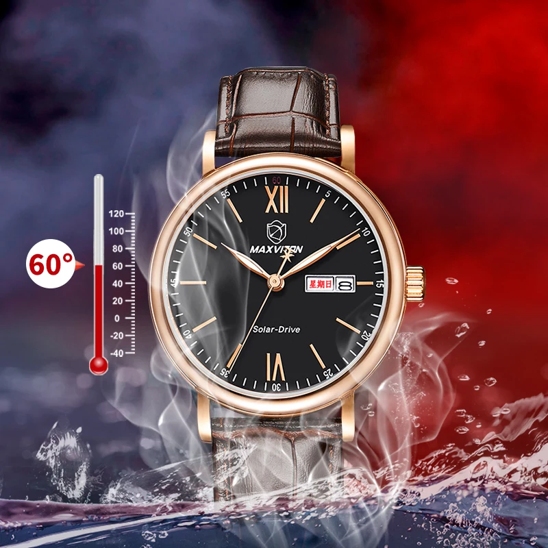 MAXVITON Watch Women's Luxury Elegant Fashion Casual Luminous Waterproof Solar Watch Men's & Couple Watches Authentic
MAXVITON Watch Women's Luxury Elegant Fashion Casual Luminous Waterproof Solar Watch Men's & Couple Watches Authentic