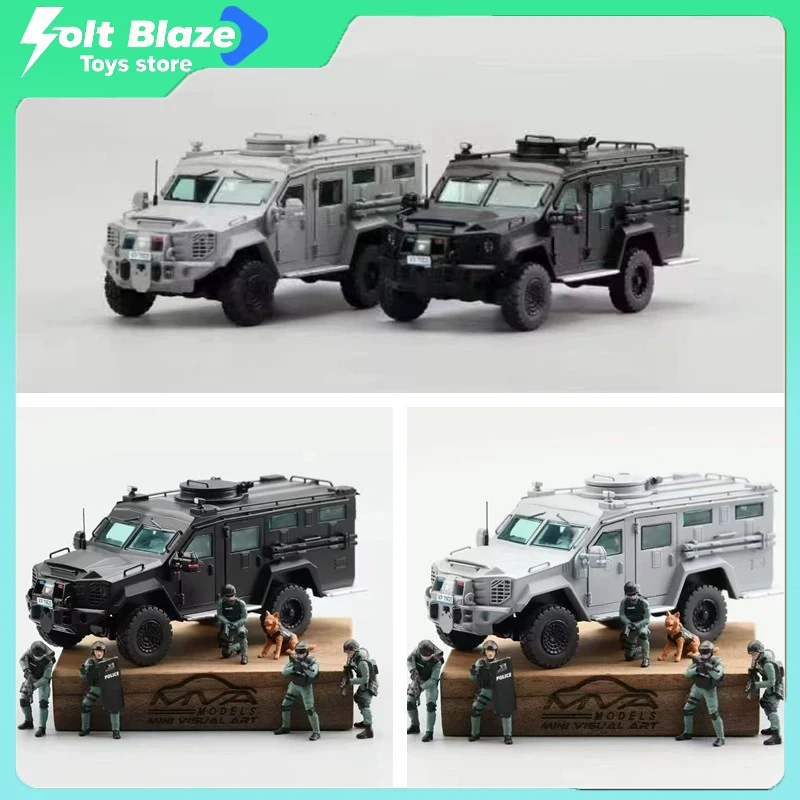 MVA 1/64 Bearcat Armored Vehicle Diecast Car Model Mini Visual Art Cars Model with Opening Doors Simulation Collection Boy Gift
MVA 1/64 Bearcat Armored Vehicle Diecast Car Model Mini Visual Art Cars Model with Opening Doors Simulation Collection Boy Gift