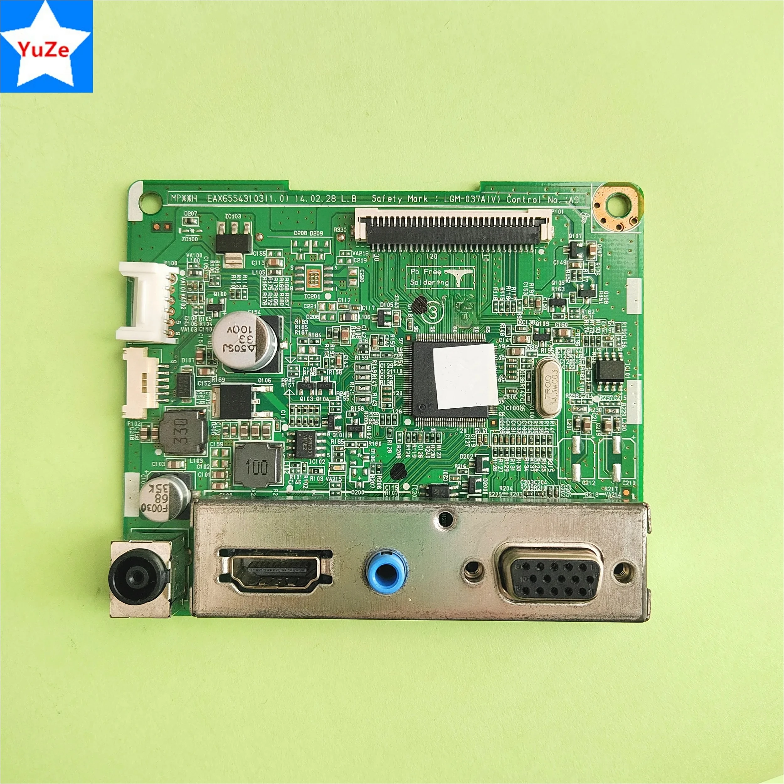 EAX65543103 LGM-037A For LG Monitor Main Board 24'' 24 inch 24M37H-B 24M38H 24M37H 24M35H 24M45H Motherboard
EAX65543103 LGM-037A For LG Monitor Main Board 24'' 24 inch 24M37H-B 24M38H 24M37H 24M35H 24M45H Motherboard