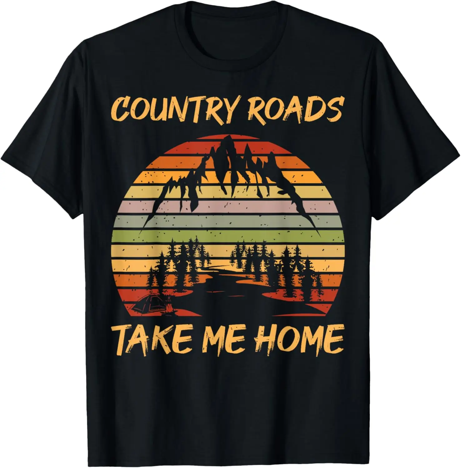Футболка для любителей деревенской музыки, винтажная футболка Country Roads Take Me Home
Футболка для любителей деревенской музыки, винтажная футболка Country Roads Take Me Home