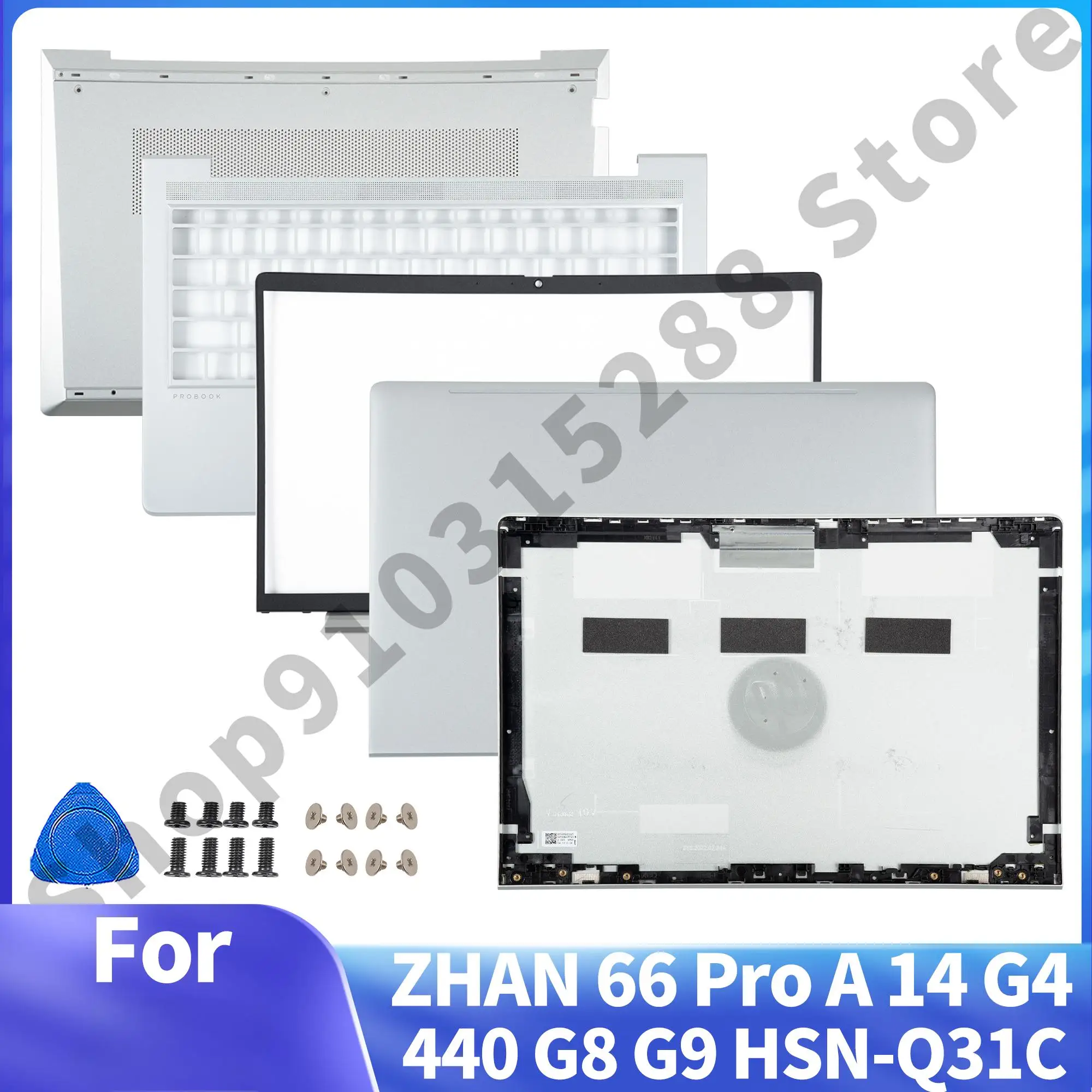 New Parts For 440 G8 G9 450 G8/G9 HSN-Q31C ZHAN 66 Pro A 14 G4 metal LCD Back Cover Frame Palmrest Bottom Repair
New Parts For 440 G8 G9 450 G8/G9 HSN-Q31C ZHAN 66 Pro A 14 G4 metal LCD Back Cover Frame Palmrest Bottom Repair