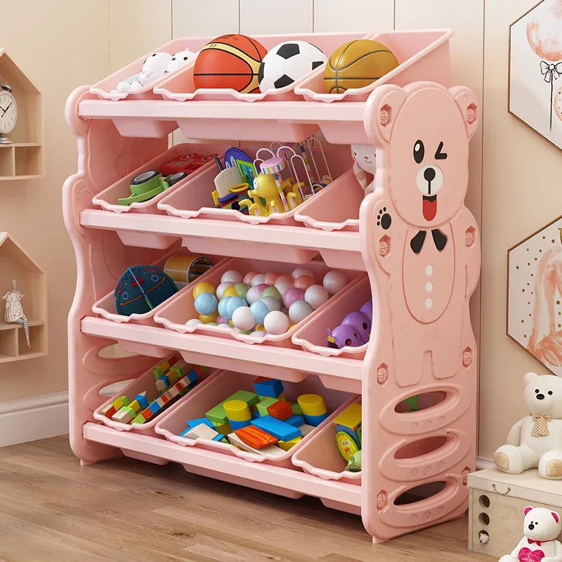 Children's toy cabinet storage rack, love bear storage rack, baby classification multi-layer organizing rack, storage cabinet ar
Children's toy cabinet storage rack, love bear storage rack, baby classification multi-layer organizing rack, storage cabinet ar