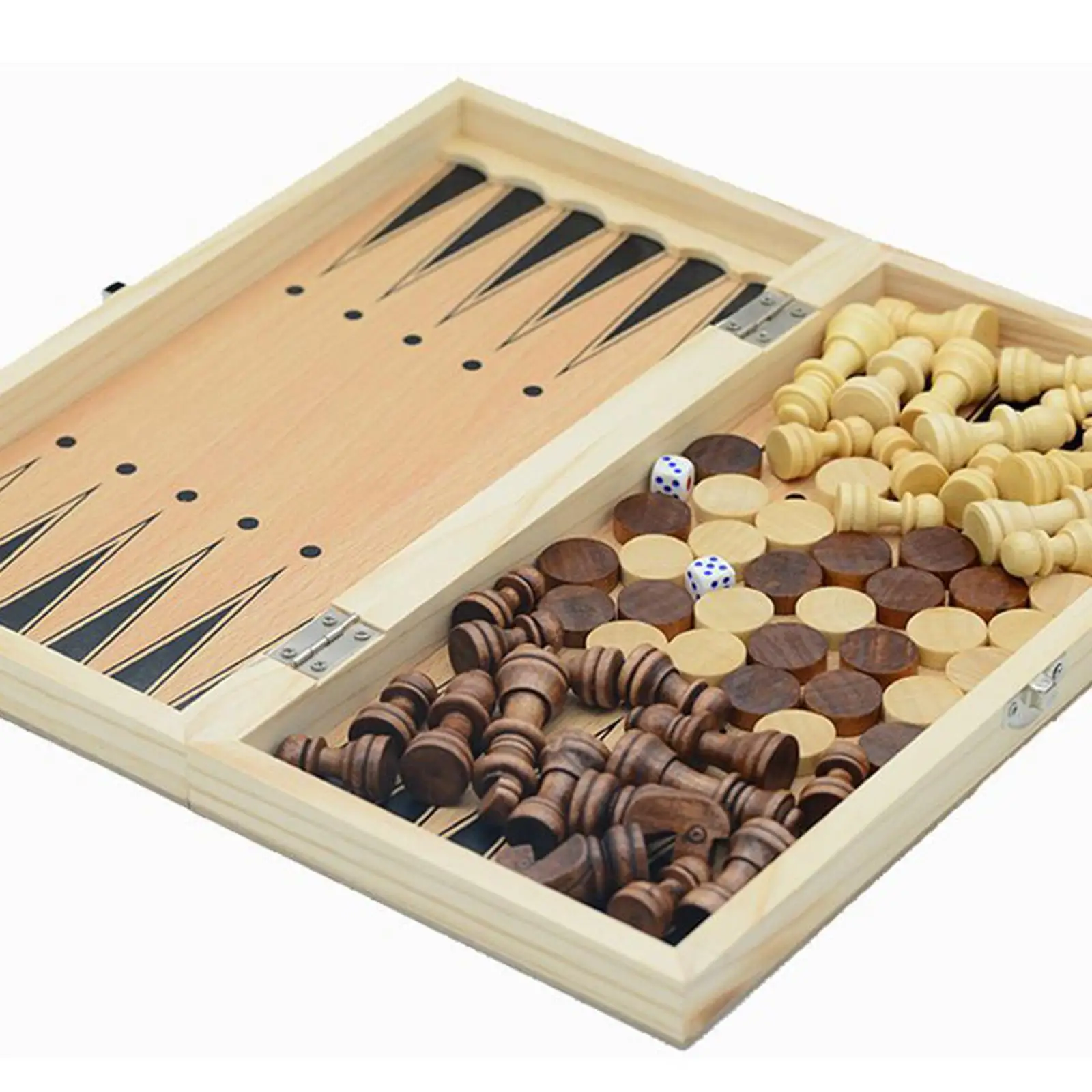 Wooden Chess Set Folding Board Multifunction Puzzle Chess Board Game Accessories for Home Travel Scenario
Wooden Chess Set Folding Board Multifunction Puzzle Chess Board Game Accessories for Home Travel Scenario