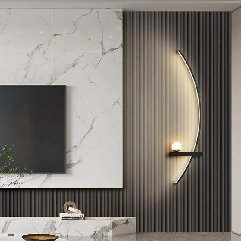 Indoor LED Wall Lamp Minimalist Strip Wall Decor Lights Lighting For Bedroom Bedside Living Room TV Sofa Lobby Background Decor
Indoor LED Wall Lamp Minimalist Strip Wall Decor Lights Lighting For Bedroom Bedside Living Room TV Sofa Lobby Background Decor