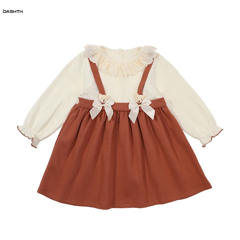 OASHTH Children's clothing spring and autumn new girl princess dress sweet baby long sleeve skirt
OASHTH Children's clothing spring and autumn new girl princess dress sweet baby long sleeve skirt