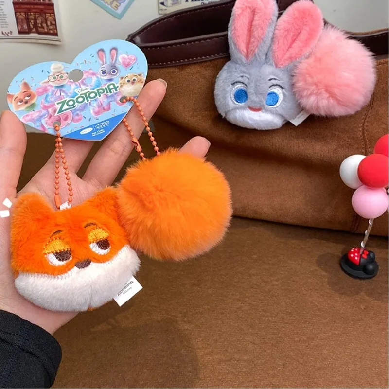 Disney Genuine Zootopia 2 Judy Hopps Nick Wilde Backpack Pendant Plush Toy Cute Doll Bag Keychain Children's Christmas Gift
Disney Genuine Zootopia 2 Judy Hopps Nick Wilde Backpack Pendant Plush Toy Cute Doll Bag Keychain Children's Christmas Gift