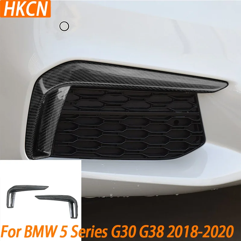 Накладки на передние противотуманные фары (брови/накладки) из карбона для BMW 5 серии G30 G38 2018-2020, наклейки на передний бампер автомобиля
Накладки на передние противотуманные фары (брови/накладки) из карбона для BMW 5 серии G30 G38 2018-2020, наклейки на передний бампер автомобиля