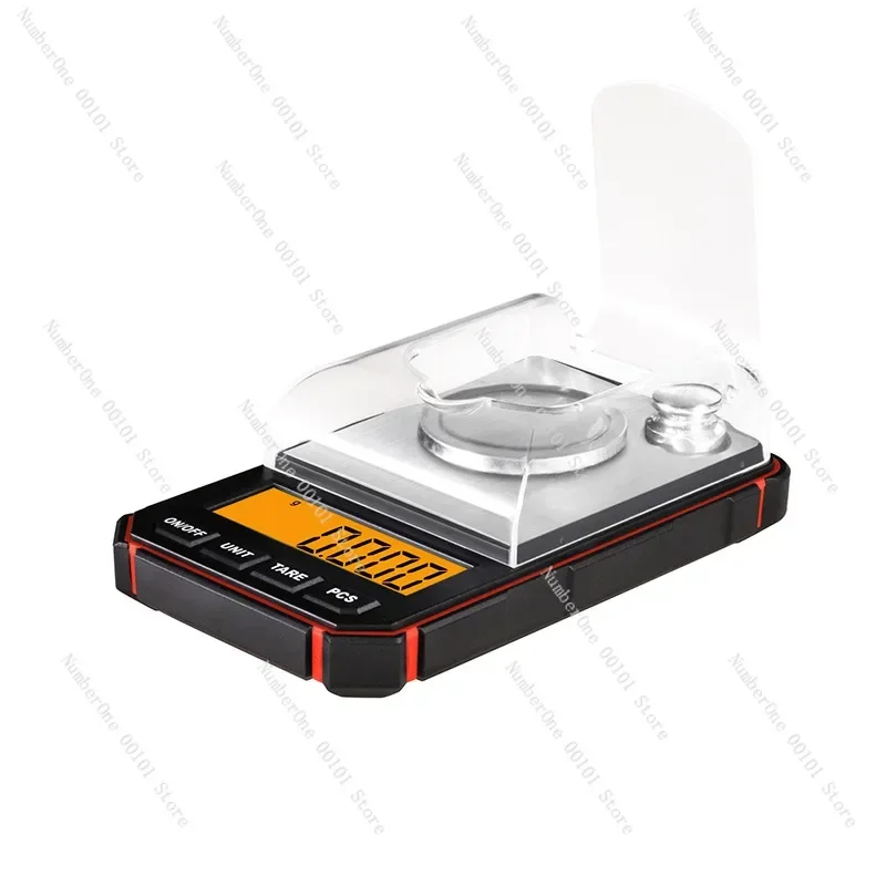 Electronic scale Mini jewelry weighing 50g 0.001g scale High precision balance weighing milligram pull scale
Electronic scale Mini jewelry weighing 50g 0.001g scale High precision balance weighing milligram pull scale
