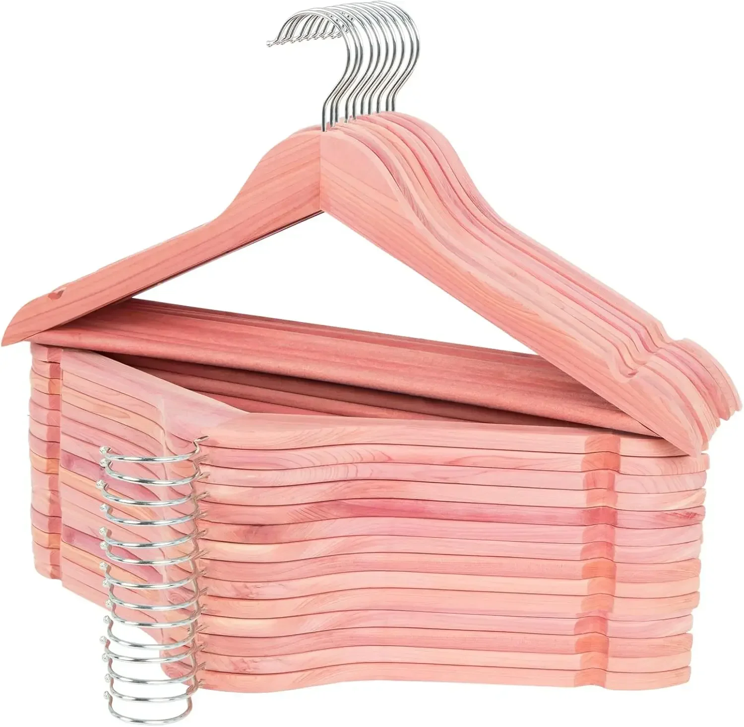Cedar Hangers, 30 Pack Wooden Hangers with Smooth Notches, Cedar Hangers for Closet, Sturdy Cedar Wood Suit Hangers
Cedar Hangers, 30 Pack Wooden Hangers with Smooth Notches, Cedar Hangers for Closet, Sturdy Cedar Wood Suit Hangers