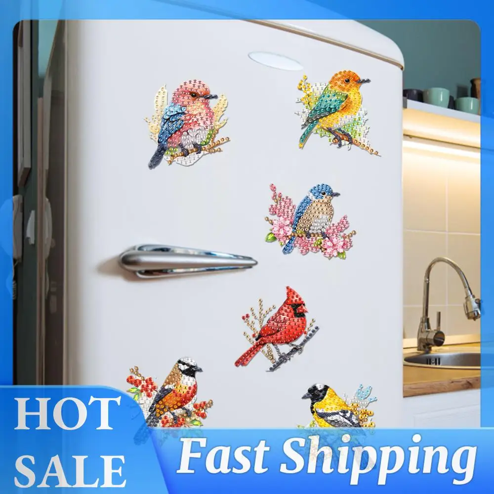 6Pcs Acrylic Animals Fridge Stickers Diamond Painting Refrigerator Magnet Diamond Painting Fridge Magnet for Fridge Whiteboards
6Pcs Acrylic Animals Fridge Stickers Diamond Painting Refrigerator Magnet Diamond Painting Fridge Magnet for Fridge Whiteboards