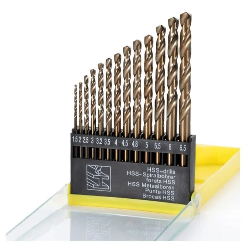 13PCS Metric Drill Bits Set (3/16”-1/2”) Tip Work for Glass Metal Tile Concrete Professional Masonry Drill Bits Tungsten Carbide
13PCS Metric Drill Bits Set (3/16”-1/2”) Tip Work for Glass Metal Tile Concrete Professional Masonry Drill Bits Tungsten Carbide