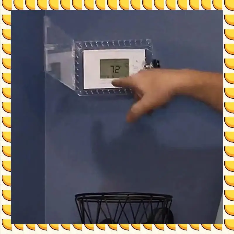 BAAU Universal Thermostat Lock Box With Key Thermostat Cover For Thermostat On Wall Fits Thermostats 7X4.5 Inches Or Smaller
BAAU Universal Thermostat Lock Box With Key Thermostat Cover For Thermostat On Wall Fits Thermostats 7X4.5 Inches Or Smaller