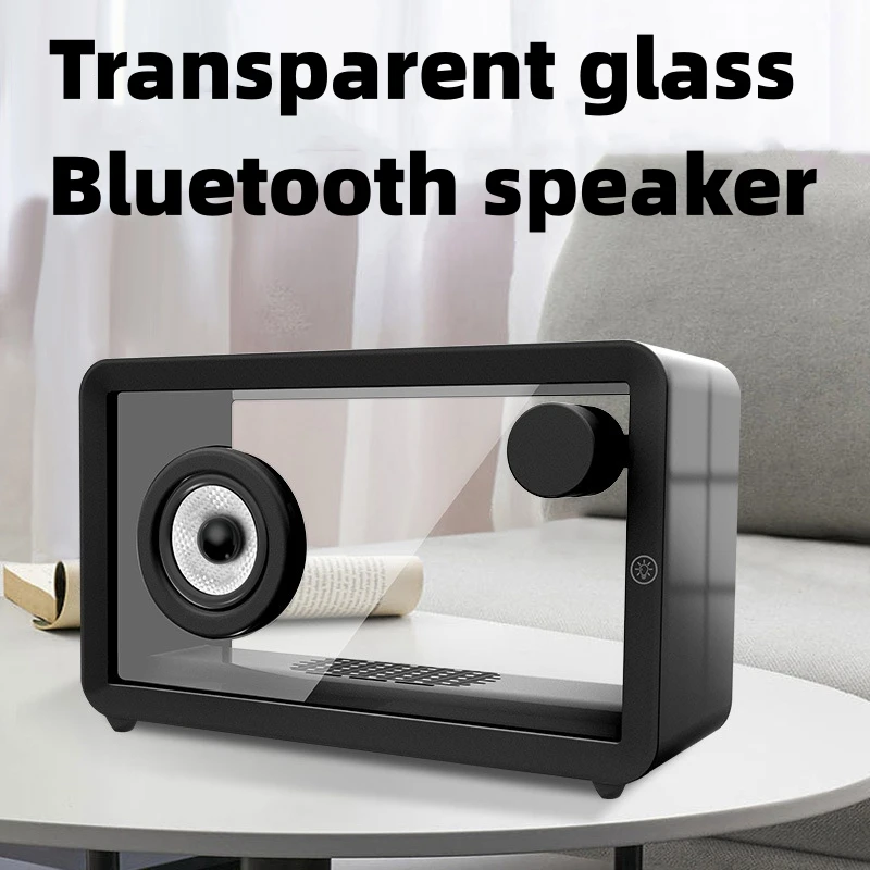 Portable Wireless Bluetooth Speakers Transparent Organic Glass Hi-fi Sound Loudspeaker RGB Colorful Ambient Light Music Player
Portable Wireless Bluetooth Speakers Transparent Organic Glass Hi-fi Sound Loudspeaker RGB Colorful Ambient Light Music Player