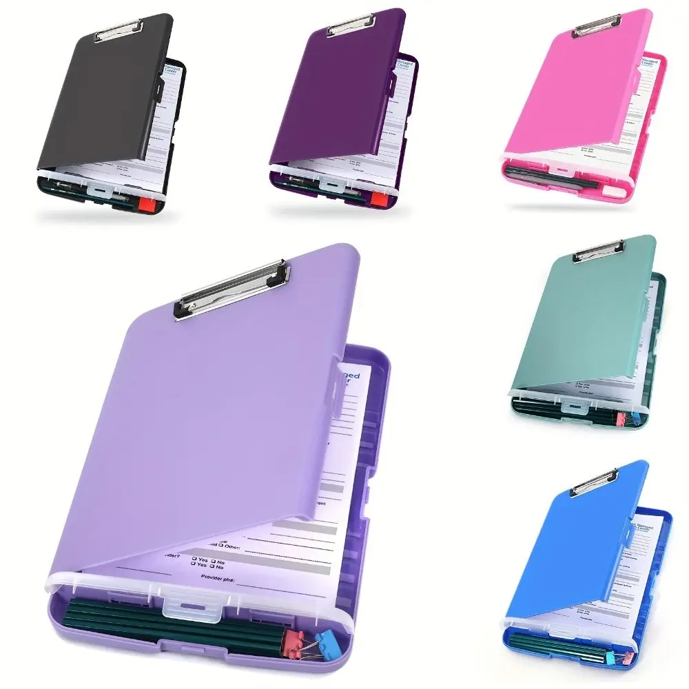 Large Capacity A4 Binder Clipboards Waterproof with Pen Holder Clipboard Case Multifunctional File Organizer
Large Capacity A4 Binder Clipboards Waterproof with Pen Holder Clipboard Case Multifunctional File Organizer