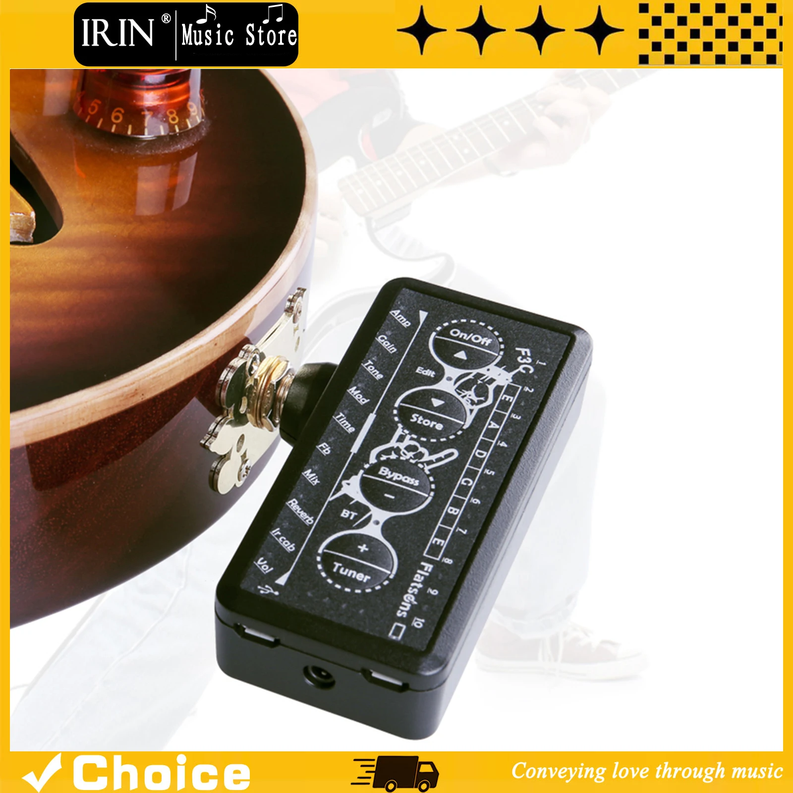 Flatsons F3C Mini Headphone Amp Guitar Bass Amplifier Speakers Headphone Stage Audio Tuner Guitar Accessories Plug Amp
Flatsons F3C Mini Headphone Amp Guitar Bass Amplifier Speakers Headphone Stage Audio Tuner Guitar Accessories Plug Amp