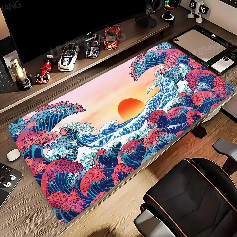 Japan waves Mouse Pad XXL Mousepad Computer Keyboard Pad Mouse Mat Gamer Soft Office Carpet Table Mat Desktop desk Pad
Japan waves Mouse Pad XXL Mousepad Computer Keyboard Pad Mouse Mat Gamer Soft Office Carpet Table Mat Desktop desk Pad